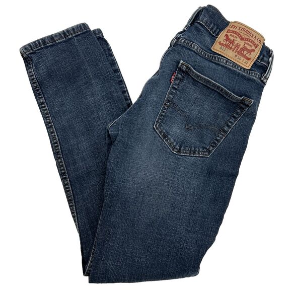 🔥🔥🔥Levi Strauss Men’s 511 Slim Fit Stretch Dark Wash Jeans 30 X 32 - Picture 1 of 10